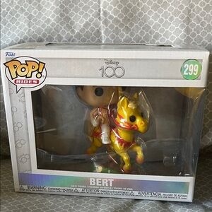 Funko Pop! Rides Disney Bert with Colorful Carousel Horse